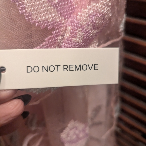 For Love & Lemons Emmeline Embroidery Midi Strapless Pink Floral Dress Sz S Nwt - Picture 7 of 7